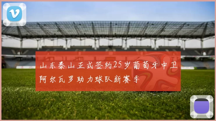 山东泰山正式签约25岁葡萄牙中卫阿尔瓦罗助力球队新赛季