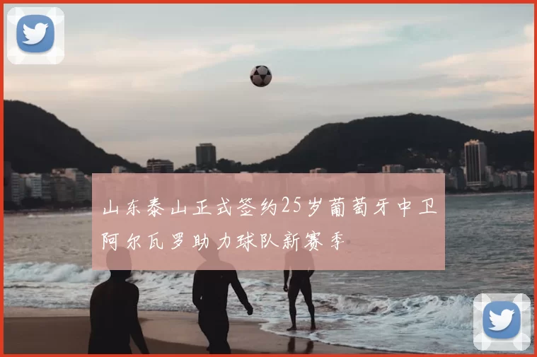 山东泰山正式签约25岁葡萄牙中卫阿尔瓦罗助力球队新赛季
